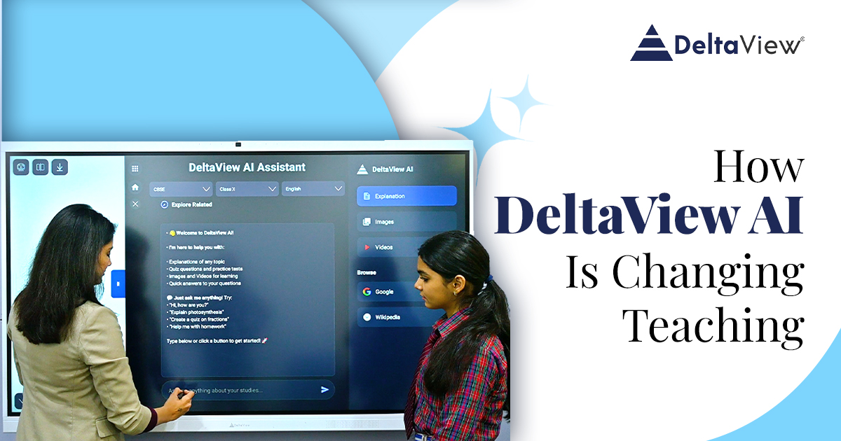 How DeltaView AI Smart Boards Are Redefining Smart Classrooms