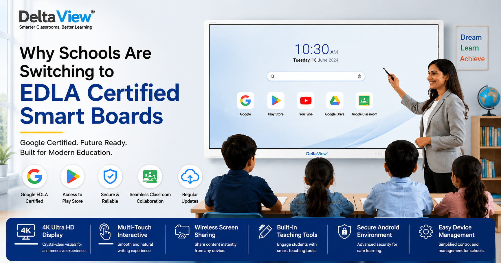 Why Schools Are Switching to EDLA Certified Smart Boards