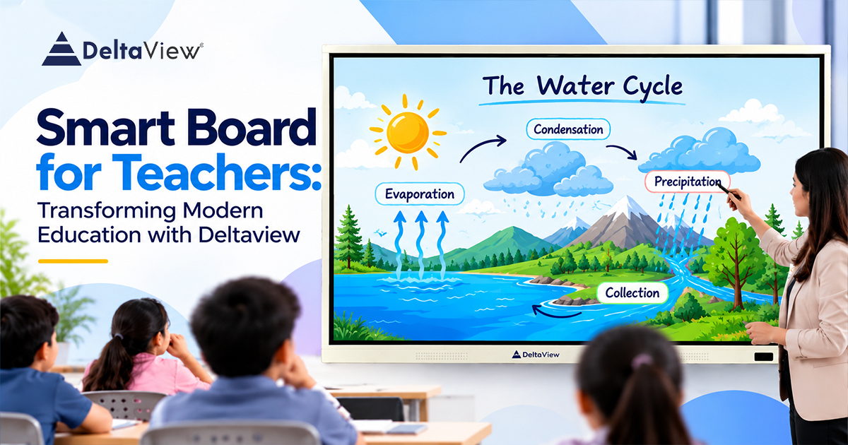 Smart Board for Teachers: Transforming Modern Education with Deltaview